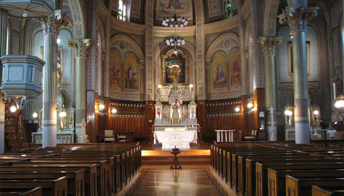 SMQ - Les musées du Québec - Église Notre-Dame-de-la-Visitation de Champlain